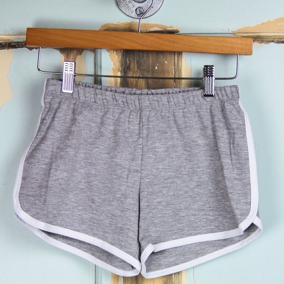 Pants - Grey Ringer Lounge Shorts